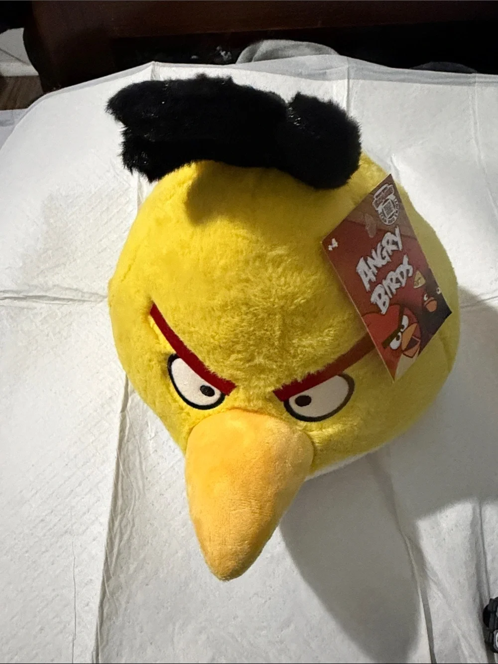 Angry Birds Yellow Plush Bird Toy - Official Angry Birds